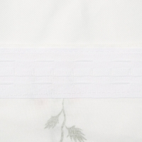 Комплект штор для кухни  Этель "Цветочек", 150х150 см - 2 шт, саржа 190 г/м2, 100% хл