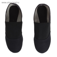 Джазовки тканевые, с резинкой, длина по стельке 25,5 см, цвет чёрный Джазовки тканевые, с резинкой, длина по стельке 25,5 см, цвет чёрный