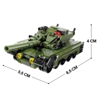 Конструктор Безграничные Идеи «Военная техника», 3 в 1, 329 деталей Конструктор Безграничные Идеи «Военная техника», 3 в 1, 329 деталей