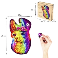 Пазл фигурный &laquo;Лама&raquo; М