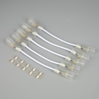 Набор гибких коннекторов Luazon Lighting для гибкого неона 16 мм, 5 см, 5 штук Набор гибких коннекторов Luazon Lighting для гибкого неона 16 мм, 5 см, 5 штук