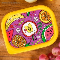 Ланч-бокс прямоугольный FoodVibes &laquo;Ядерный микс&raquo;, 150 мл
