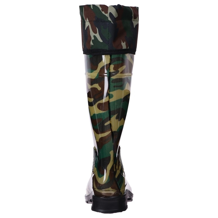 Сапоги мужские С-26РМ, ПВХ, камуфляж, размер 41