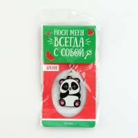 Брелок для ключей акриловый &laquo;Панда&raquo;, 3,5 х 10 см