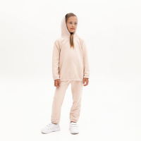 Костюм детский (худи, брюки) Casual Collection KIDS цвет бежевый, рост 128 Костюм детский (худи, брюки) Casual Collection KIDS цвет бежевый, рост 128