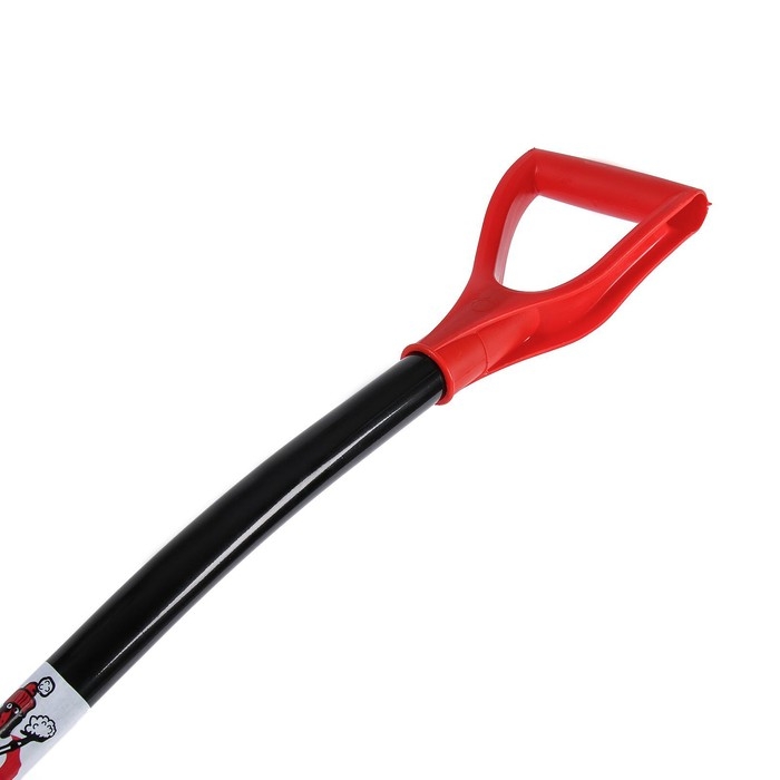 Лопата пластиковая, ковш 340 &times; 500 мм, с оцинкованной планкой, алюминиевый черенок, &laquo;Пингвин&raquo;