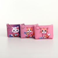 Кошелёк детский на молнии «Выбражулька», цвет МИКС Кошелёк детский на молнии «Выбражулька», цвет МИКС