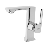 Смеситель для раковины ZEIN Z3814, однорычажный, высота излива 14 см, картридж 35 мм, хром Смеситель для раковины ZEIN Z3814, однорычажный, высота излива 14 см, картридж 35 мм, хром