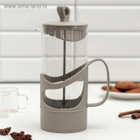 Френч-пресс «Арабика», 1 л, цвет серый Френч-пресс «Арабика», 1 л, цвет серый