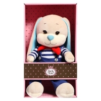 Мягкая игрушка &laquo;Зайчик Жак&raquo;, матрос в комбинезоне, 25 см