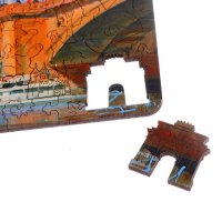 Фигурный деревянный пазл &laquo;Москва&raquo;, 106 деталей