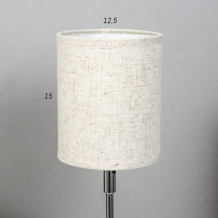 Лампа настольная 16012/1 E14 40Вт дерево-хром 12,5х12,5х42 см Лампа настольная 16012/1 E14 40Вт дерево-хром 12,5х12,5х42 см