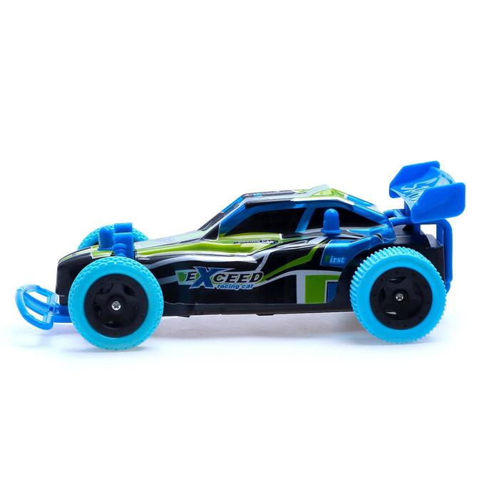 Машина радиоуправляемая &laquo;Багги&raquo;, работает от аккумулятора, цвет зелёный