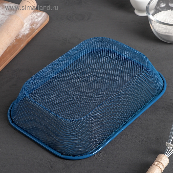 Крышка - сетка Доляна &laquo;2 в 1&raquo;, 28&times;20 см, цвет МИКС