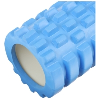 Ролик массажный Sangh, 29х9 см, цвет синий Ролик массажный Sangh, 29х9 см, цвет синий