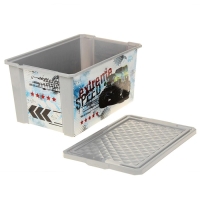 Ящик для хранения игрушек &laquo;Супер Трак&raquo;, 57 л, на колёсах