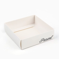 Коробка для кондитерских изделий Present, 10 х 10 х 10 см Коробка для кондитерских изделий Present, 10 х 10 х 10 см