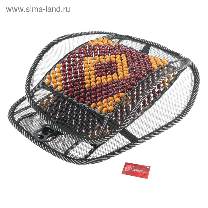 Накидка-массажер TORSO на сиденье, 123&times;47 см, дерево, узорная массажная вставка