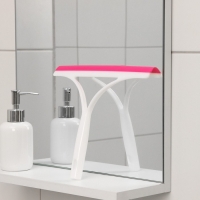 Водосгон силиконовый Доляна &laquo;Помощник&raquo;, 25&times;21 см, цвет МИКС