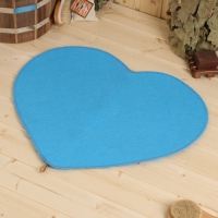 Набор для бани: шапка и коврик "Колокольчик" Набор для бани: шапка и коврик "Колокольчик"