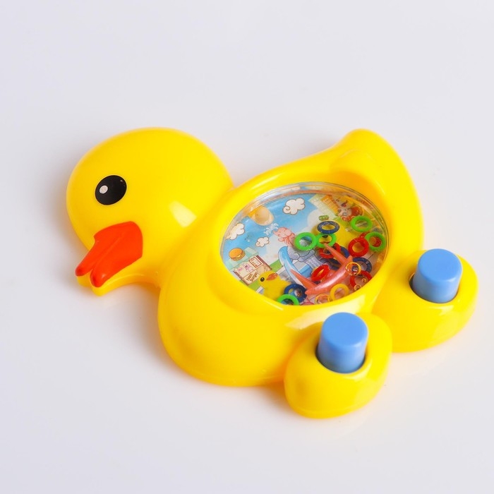 Водная игра с колечками «Утёнок», цвета МИКС Водная игра с колечками «Утёнок», цвета МИКС