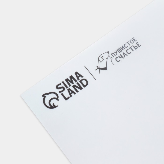 Коврик под миску &laquo;Черный кот&raquo;, 43х28см