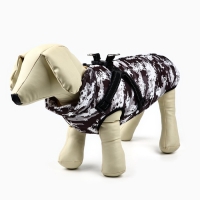 Одежда для собак. Куртка зимняя &laquo;Тёплая зима&raquo;, камуфляж, размер S