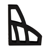 Лоток для бумаг вертикальный "Лидер", чёрный. эконом Лоток для бумаг вертикальный "Лидер", чёрный. эконом