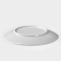 Набор фарфоровой посуды &laquo;Бельё&raquo;, 3 предмета: тарелка плоская d=20 см, пиала 650 мл, кружка 300 мл