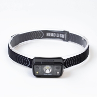 Фонарь налобный аккумуляторный, 5 Вт, 1000 мАч, 200 лм, LED, 5 режимов, датчик движения Фонарь налобный аккумуляторный, 5 Вт, 1000 мАч, 200 лм, LED, 5 режимов, датчик движения