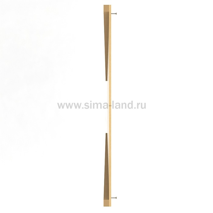 Настенная перфорированная панель односторонняя 60&times;0,6&times;180 см, шаг 2,5 см, цвет чёрный