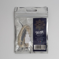 Гирлянда &laquo;Нить&raquo; 2 м роса, IP20, серебристая нить, 20 LED, свечение мульти (RGB), переливы, USB