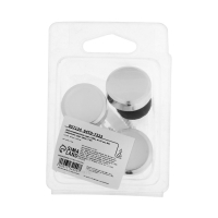 Зеркалодержатель (арт.1189), d=25 мм, без сверления, цвет хром, 4 шт. Зеркалодержатель (арт.1189), d=25 мм, без сверления, цвет хром, 4 шт.