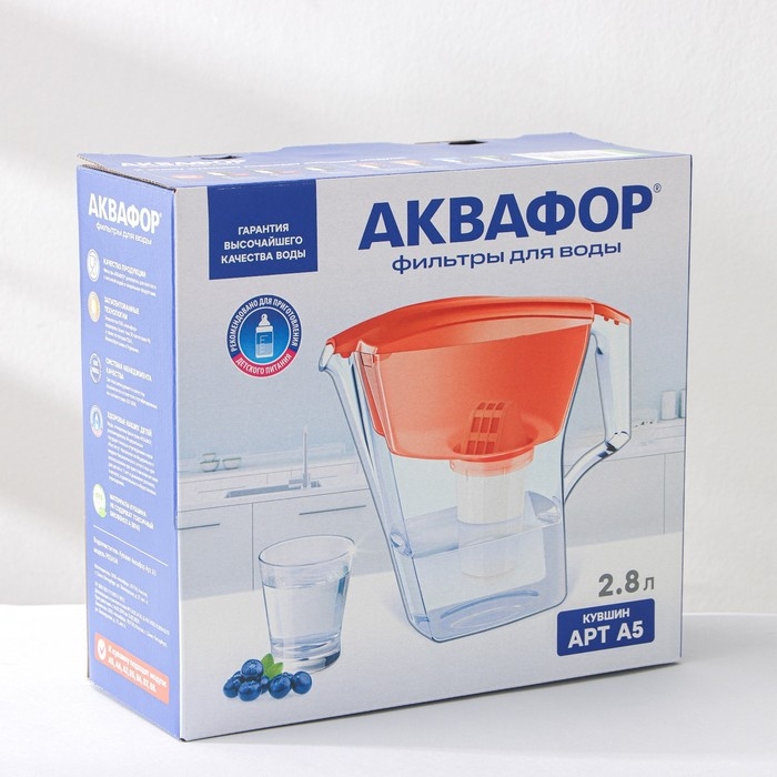 Фильтр-кувшин «Аквафор-Baby», 2,8 л, цвет мятный Фильтр-кувшин «Аквафор-Baby», 2,8 л, цвет мятный