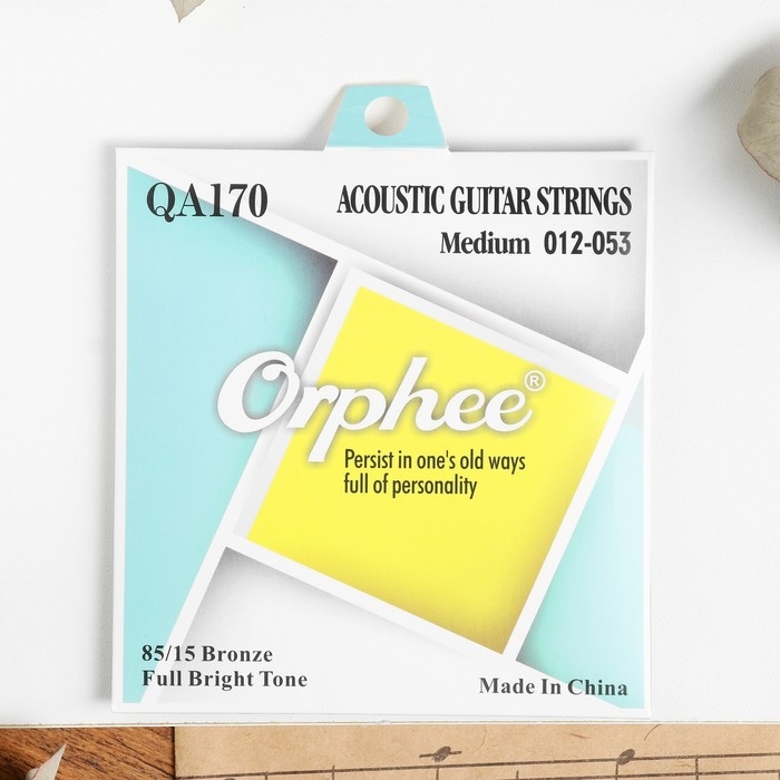 Струны для акустической гитары Orphee QA170, 012-053 Струны для акустической гитары Orphee QA170, 012-053