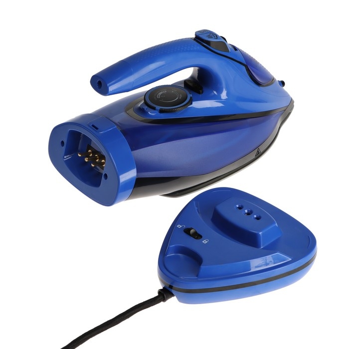 Утюг KELLI KL-1650С, 2600 Вт, керамическая подошва, беспроводной, 320 мл, синий Утюг KELLI KL-1650С, 2600 Вт, керамическая подошва, беспроводной, 320 мл, синий