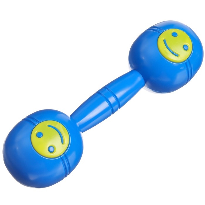 Погремушка «Перкуссия», шейкер, цвет синий/зеленый, Крошка Я Погремушка «Перкуссия», шейкер, цвет синий/зеленый, Крошка Я