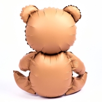 Шар фольгированный 42" «Медвежонок с розовым сердцем», матовый, цвет шоколадный, под воздух Шар фольгированный 42" «Медвежонок с розовым сердцем», матовый, цвет шоколадный, под воздух