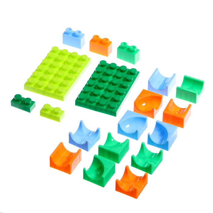 Конструктор блочный марблс &laquo;Турбошарики&raquo;, 248 деталей