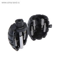 Отвертка с набором бит ТУНДРА "граната", 7 предметов Отвертка с набором бит ТУНДРА "граната", 7 предметов