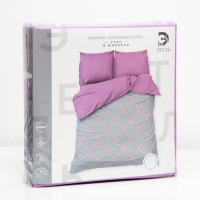 Постельное бельё "Этель" евро Утро в Марокко 200х217 см, 240*220 см, 70х70 см - 2 шт., поплин 125 г/м&sup2;