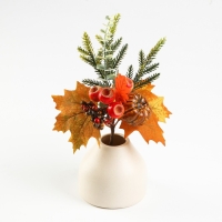 Декор на палочке «Тыква и жёлуди», 7×19×28 см Декор на палочке «Тыква и жёлуди», 7×19×28 см