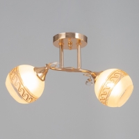 Люстра потолочная Мэй 2хE27 40Вт Золото Люстра потолочная Мэй 2хE27 40Вт Золото