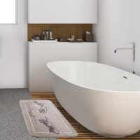 Коврик для ванной Этель "Forever", 80х50 см, велюр Коврик для ванной Этель "Forever", 80х50 см, велюр