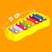 Игрушка музыкальная-металлофон &laquo;Звонкий&raquo;, цвета МИКС