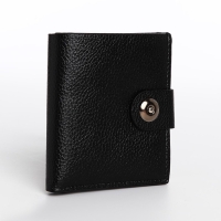 Портмоне мужское на магните, цвет чёрный Портмоне мужское на магните, цвет чёрный