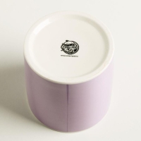 Кашпо керамическое, &laquo;Лист&raquo;, 10 х 10 см