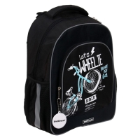 Рюкзак школьный Erich Krause ErgoLine 15L, 39 х 28 х 14 см, эргономичная спинка, Bicycle Rider 57024 Рюкзак школьный Erich Krause ErgoLine 15L, 39 х 28 х 14 см, эргономичная спинка, Bicycle Rider 57024