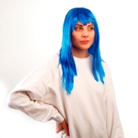 Карнавальный парик &laquo;Красотка&raquo;, цвет синий