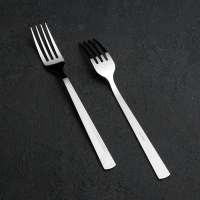 Вилка столовая «Аппетит», длина 20 см, толщина 2 мм, цвет серебряный Вилка столовая «Аппетит», длина 20 см, толщина 2 мм, цвет серебряный